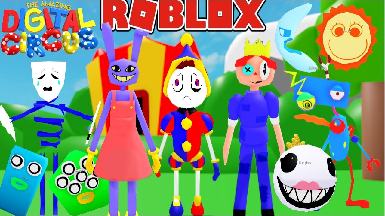 🎉NUEVAS MORPHS DEL CIRCO DIGITAL! JAX ES CHICA Y POMNI CHICO🎪 ROBLOX| Digital Circus Morphs| Maylea