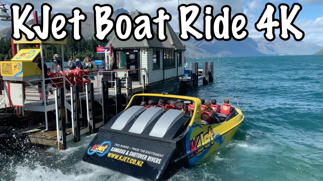 KJET QUEENSTOWN JET BOAT RIDE 4K Gopro Hero 8 | New Zealand 2020
