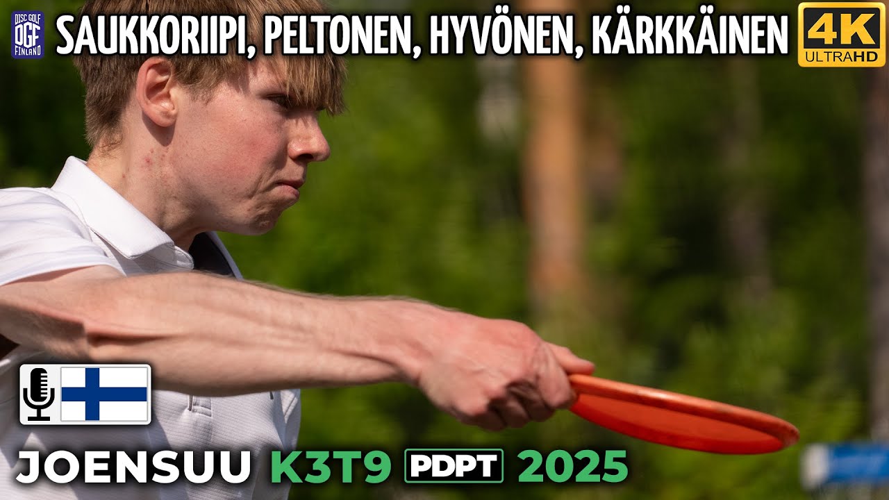 Joensuu K3T9 Pro Tour 2025, Rasmus Saukkoriipi, Joni Peltonen, Aleksi Hyvönen, Nico Kärkkäinen, PDPT