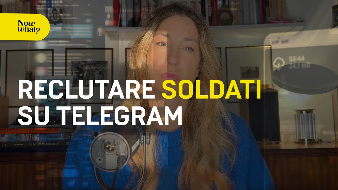 La donna che su Telegram recluta uomini da mandare in guerra