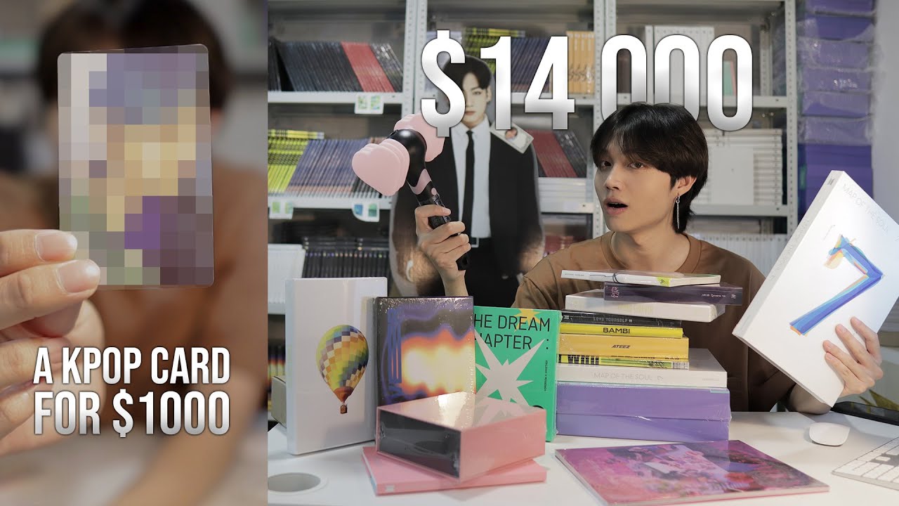 I GOT THOUSANDS DOLLARS WORTH KPOP ALBUMS // THE MOST EXPENSIVE IDOL CARD UNBOX