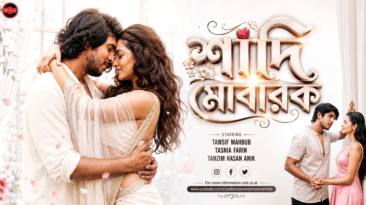 Bangla New Romantic Natok 2026 | Shaadi Mobarak | শাদি মোবারক | Tawsif Mahbub | Tasnia Farin | WSE