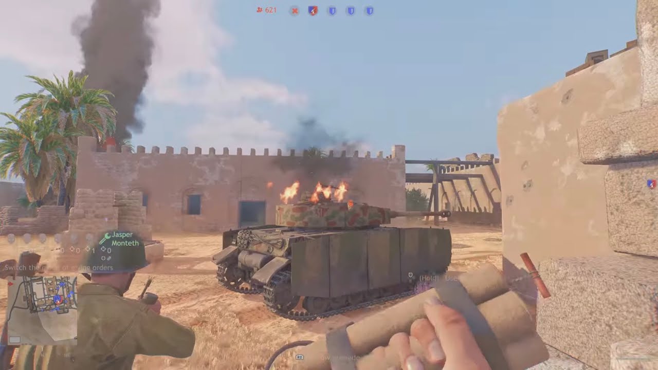 Enlisted (PS5)TUNISIA (Allies BR3):Fortress West (Invasion)Defense/No Commentary2512300734