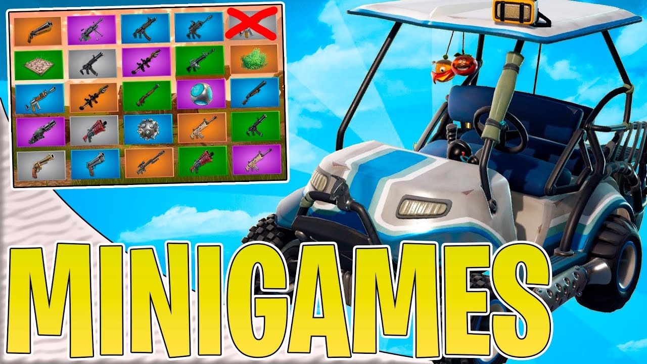 MINIGAMES I PLAYGROUND v5! | Dansk Fortnite