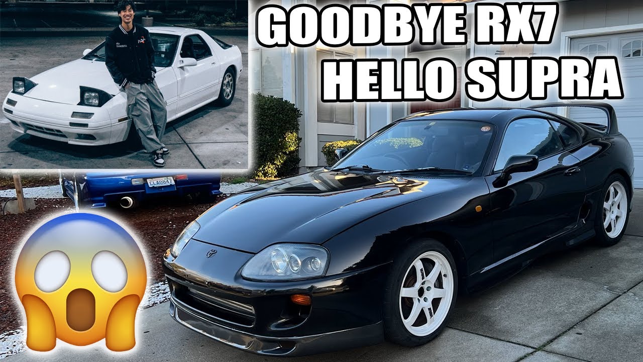 My Best Friend Imported A MK4 Supra?! | Goodbye RX7 FC!