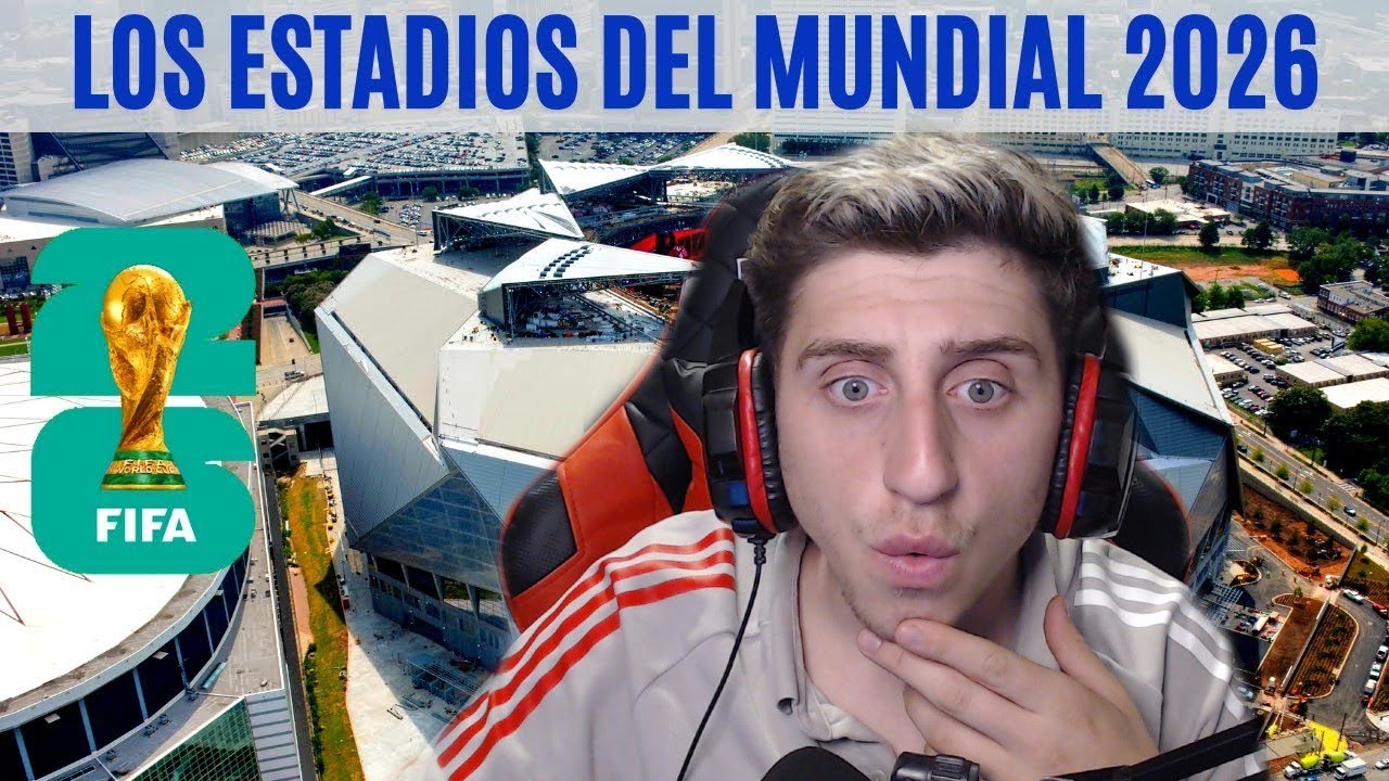 🇦🇷😱 ARGENTINO reacciona a Los IMPONENTES ESTADIOS del Mundial Estados Unidos/México/Canadá 2026