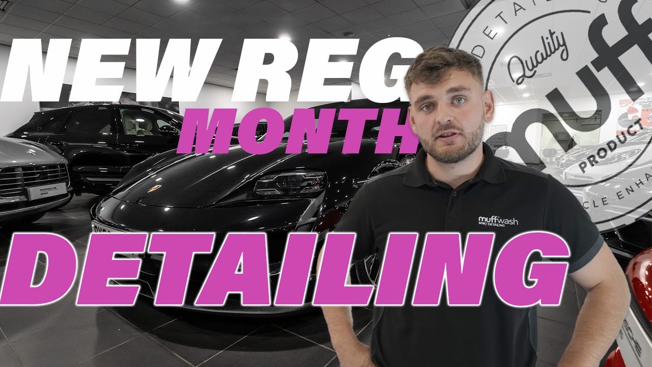 Detailing nearly 100 cars, New Reg Month - MuffWash
