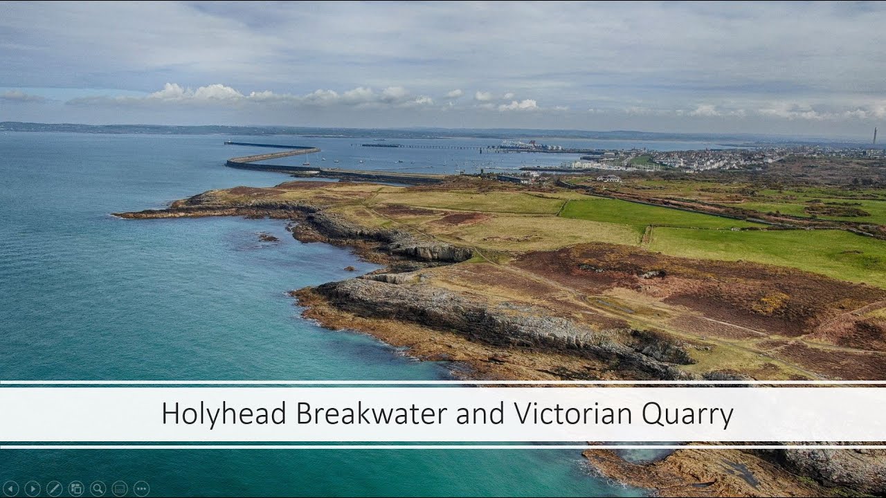 Holyhead breakwater, North Wales