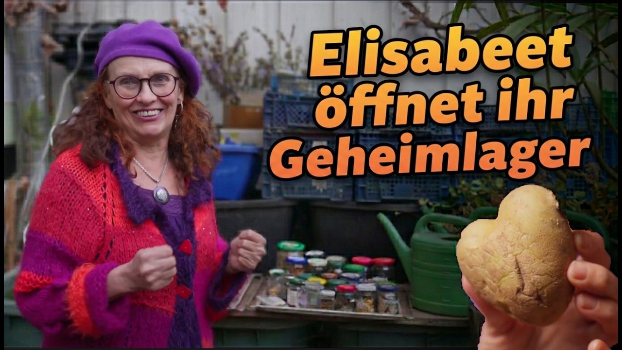 Warum Essen ein Geschenk ist - Elisabeet zeigt ihre Kellerschätze