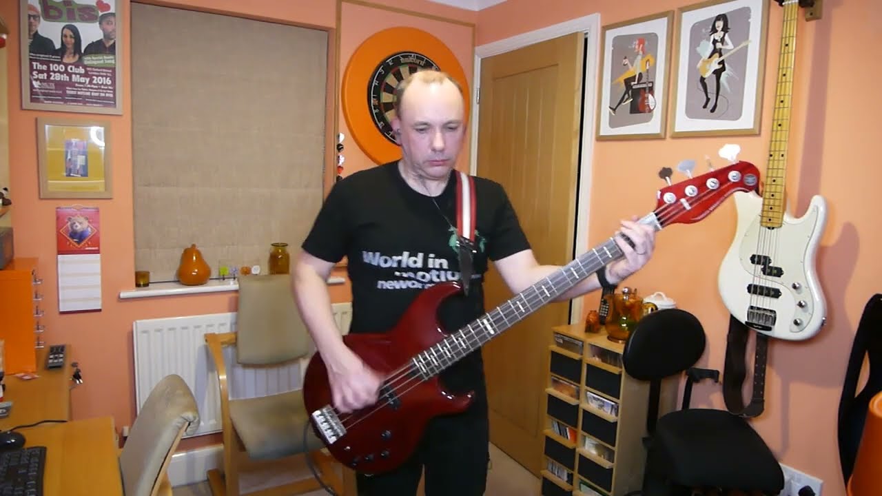 Happy Mondays - Hallelujah (MacColl Mix) (bass cover)