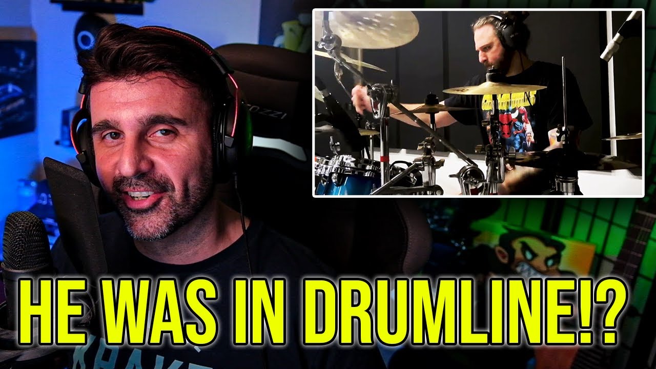 MUSIC DIRECTOR REACTS | Polyphia - Playing God (Drum Playthrough) Clay Aeschliman
