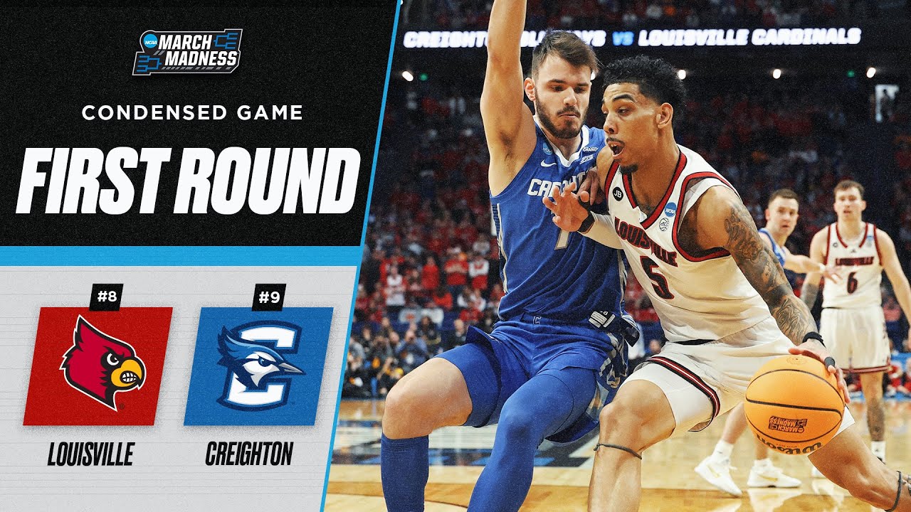 Creighton vs. Louisville - First round NCAA tournament extended highlights