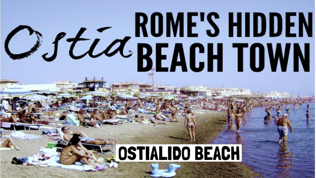 A DAY AT OSTIA BEACH-ROME #Vlog