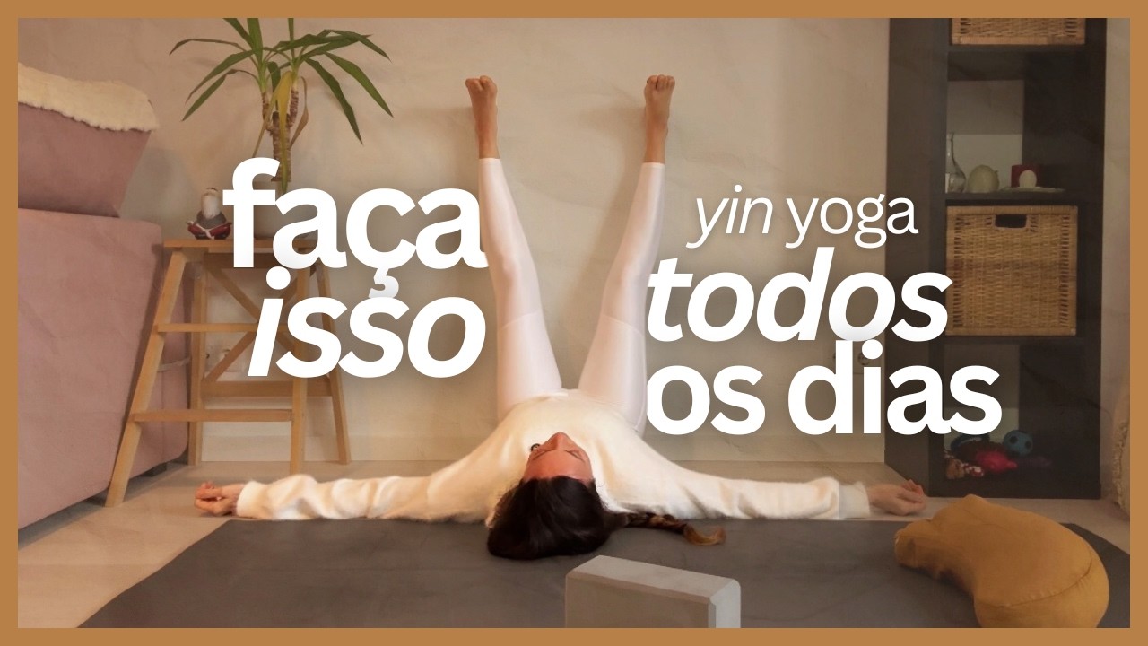 3 Posturas de Yin Yoga pra fazer TODOS OS DIAS (relaxe CORPO e MENTE)