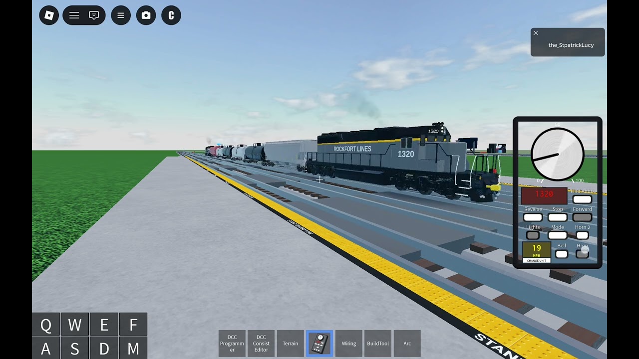 Me railfanning on my custom rfl/sc nec for 1:54