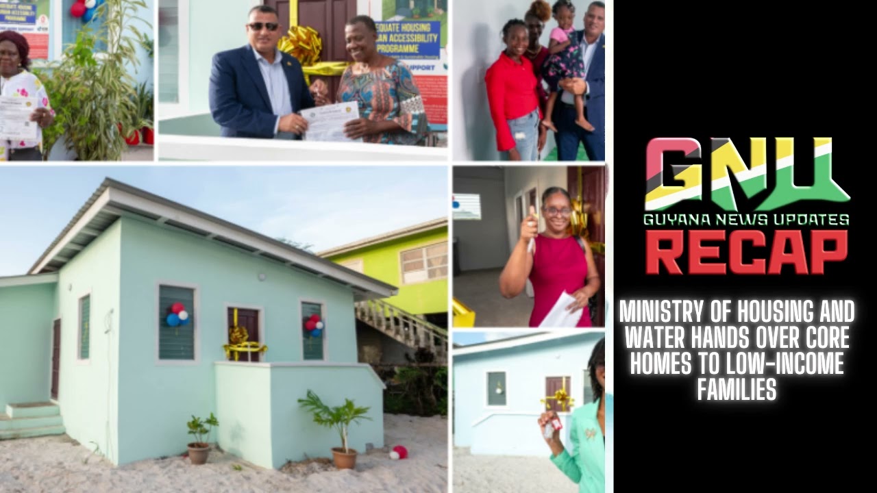 Ministry of Housing and Water Hands Over Core Home