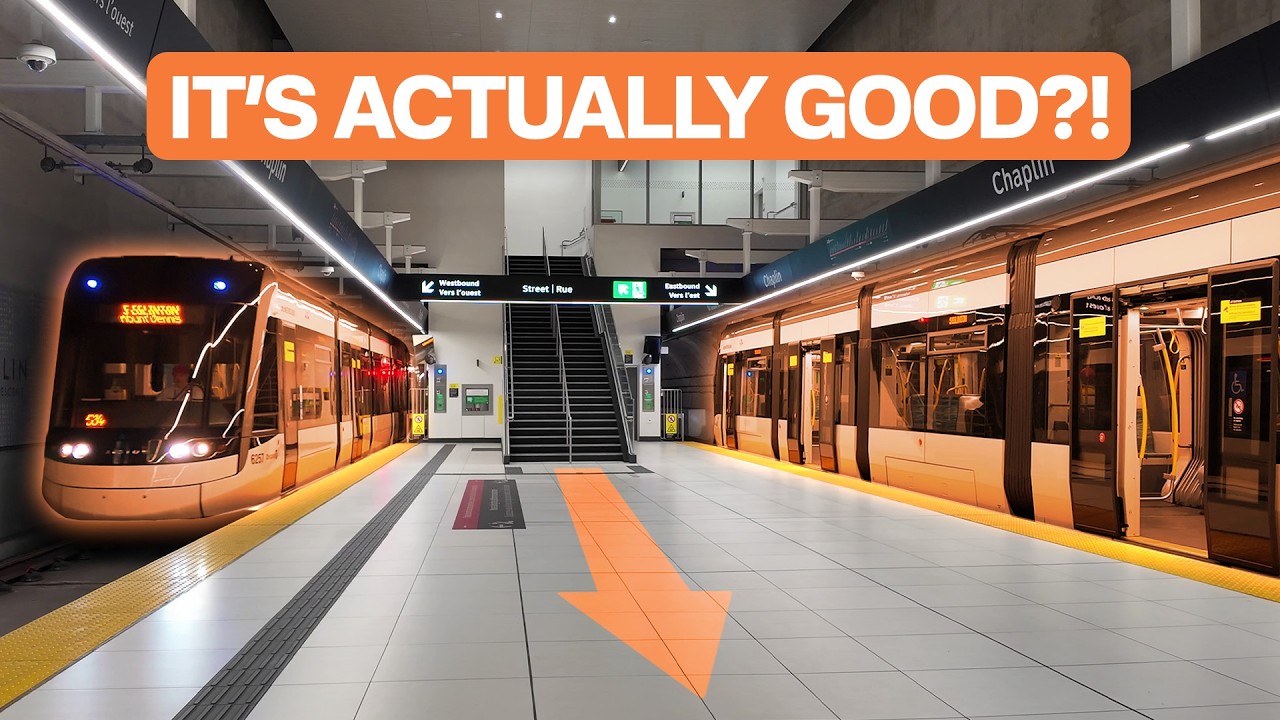 They Finally Built Good Transit!? #noAI
