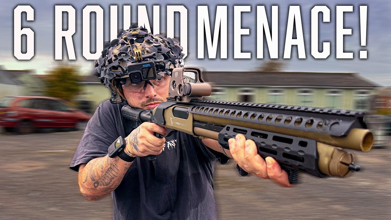 Destroying Airsoft Noobs With Pump Action Shotgun!