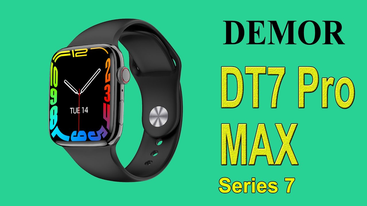 DEMOR DT7 Pro Max Smart Watch Series 7 1.95