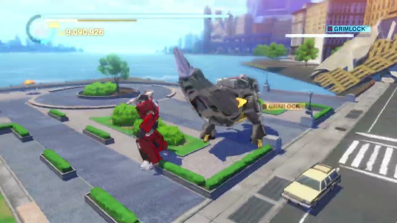 TRANSFORMERS: Devastation Sideswipe vs all Autobots (Commander Difficulty)
