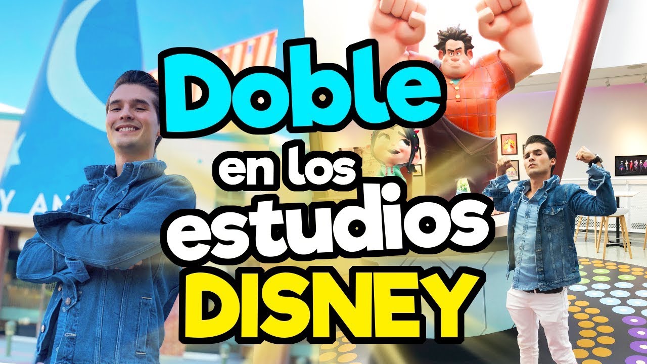 Hice doblaje en los Estudios de animación DISNEY/ Memo Aponte