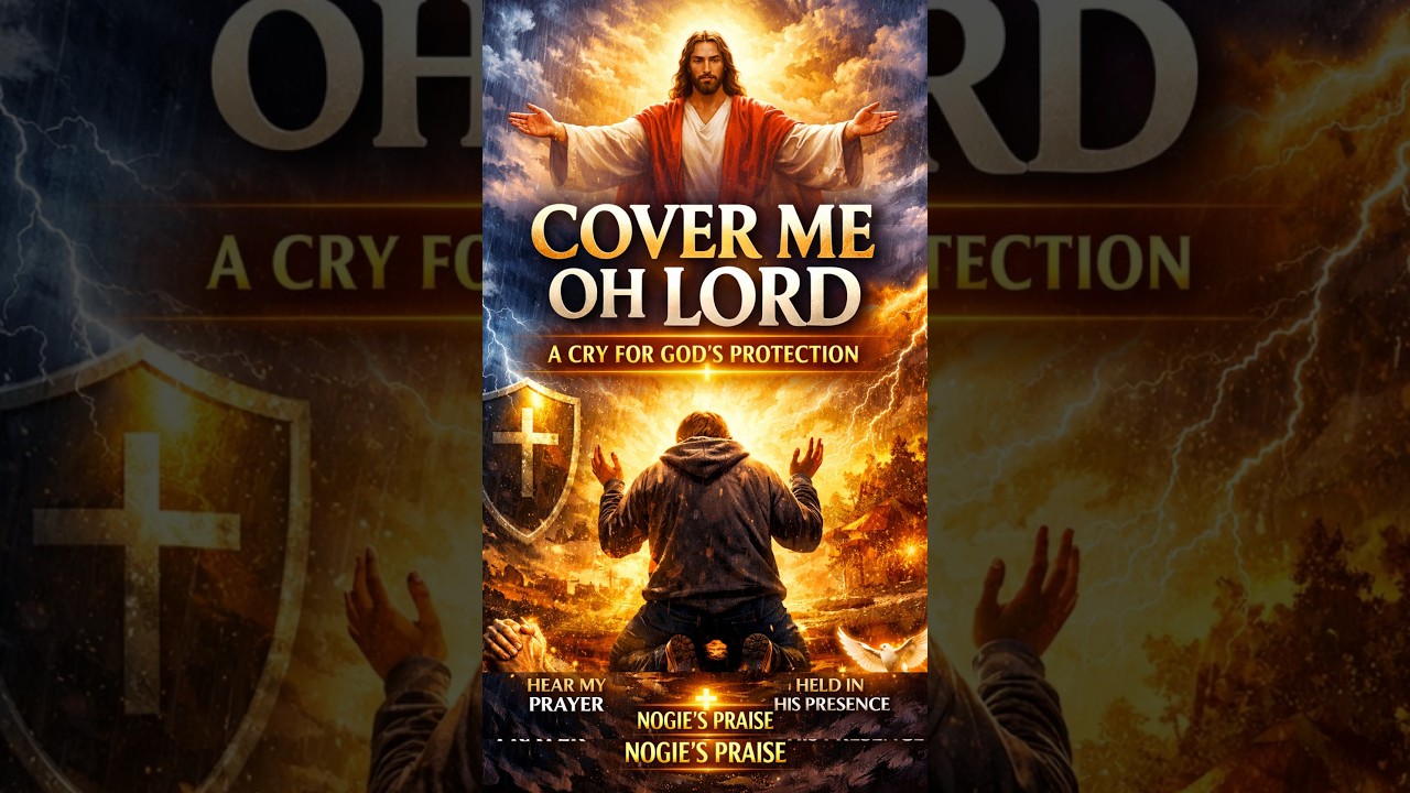 COVER ME OH LORD 🙏 |  A Powerful Christian Song of Protection,  Presence, Peace & Faith 🔥