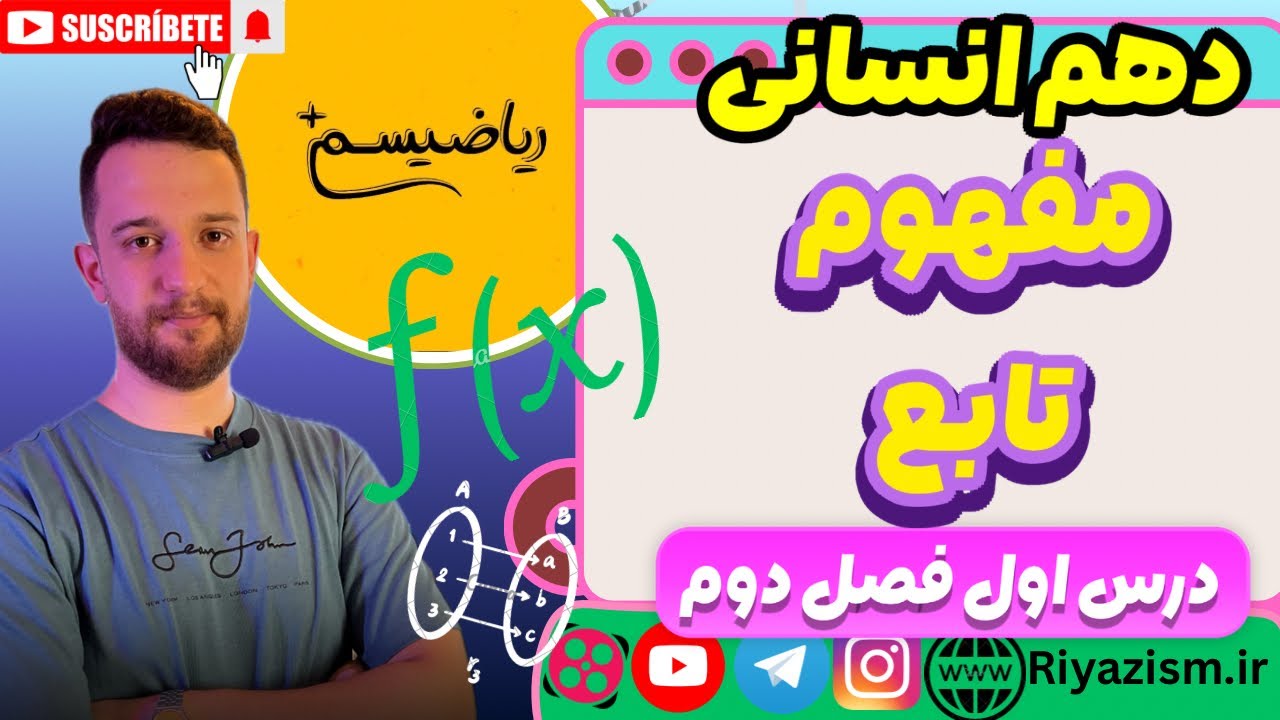 ریاضی دهم انسانی مفهوم تابع درس اول فصل دوم نسخه کامل ریاضیسم 