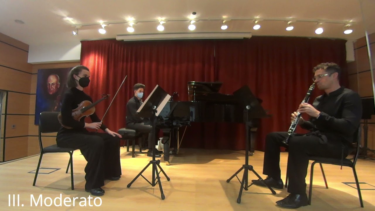 Khachaturian. Trio para clarinete, violín y piano(Trío DAVAI)