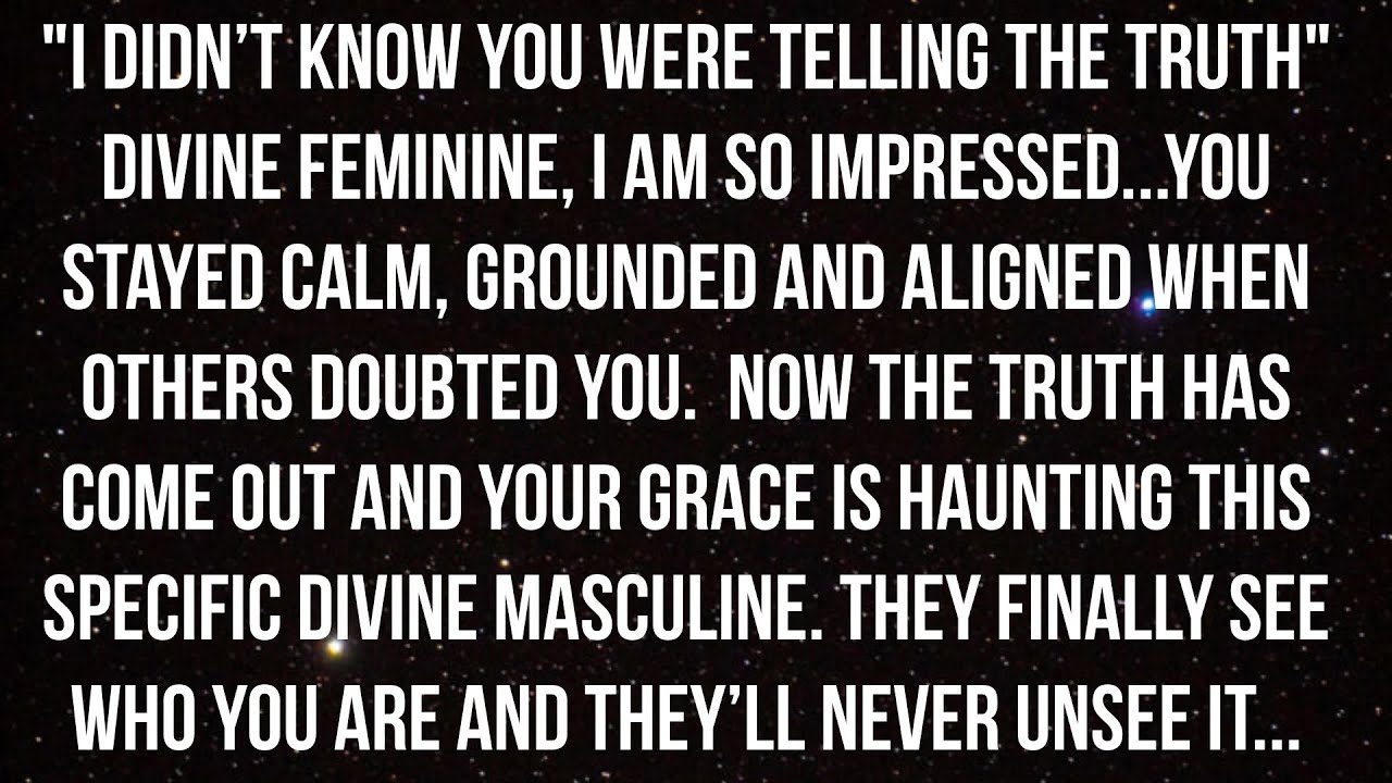 😓 “I Had No Idea You Were Telling The Truth…” The Truth Finally Came Out & This Masculine Is SHOCKED