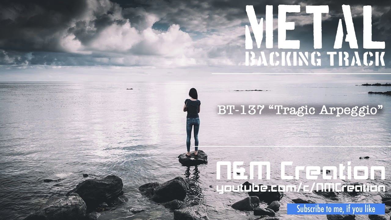 Sad Rock/Metal Ballad Backing Track in F♯m | BT-137
