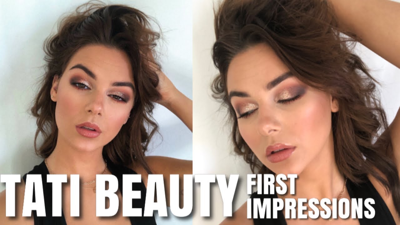 TESTING OUT THE FIRST PALETTE FROM TATI BEAUTY || EJB