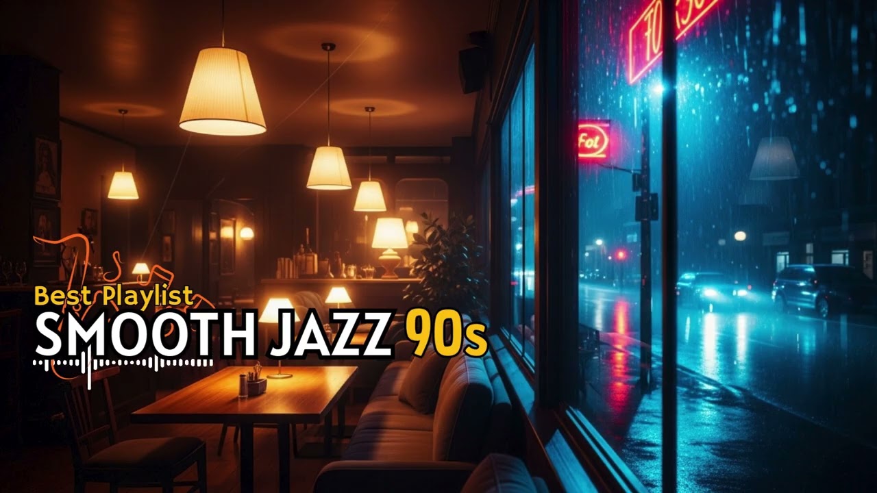 🎶 Smooth Evening Jazz – Cozy Cafe Instrumentals for Focus & Calm