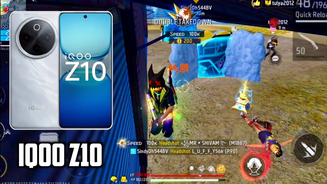 IQoo Z10 Free fire Gameplay 🔥| IQoo Z10 Free fire Test