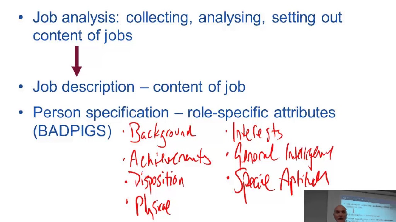 ACCA F1 The recruitment and selection process