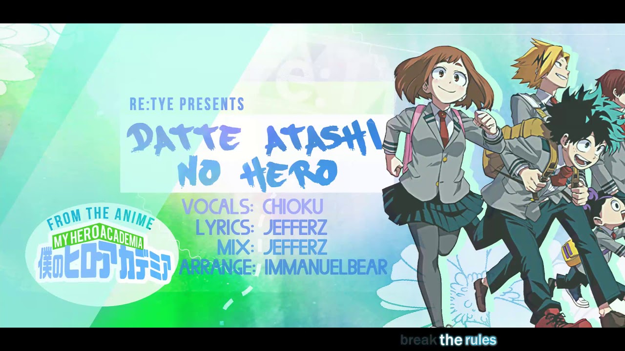 "Datte Atashi no Hero" English Cover - Boku no Hero Academia S2 ED2 [feat. Chioku]