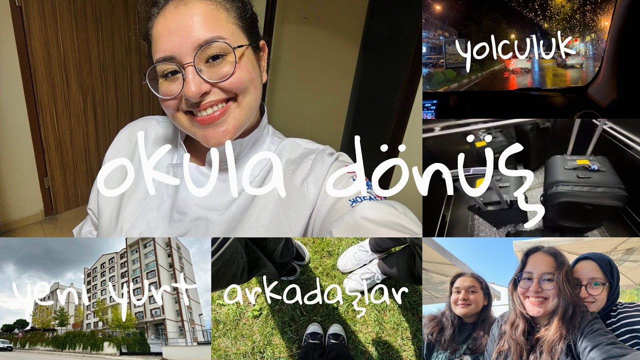 üniversiteye dönüşş | ilk hafta, mutfak temizliği, iphone 15 aldım ,yeni yurda geçtim (aişe ana kyk)