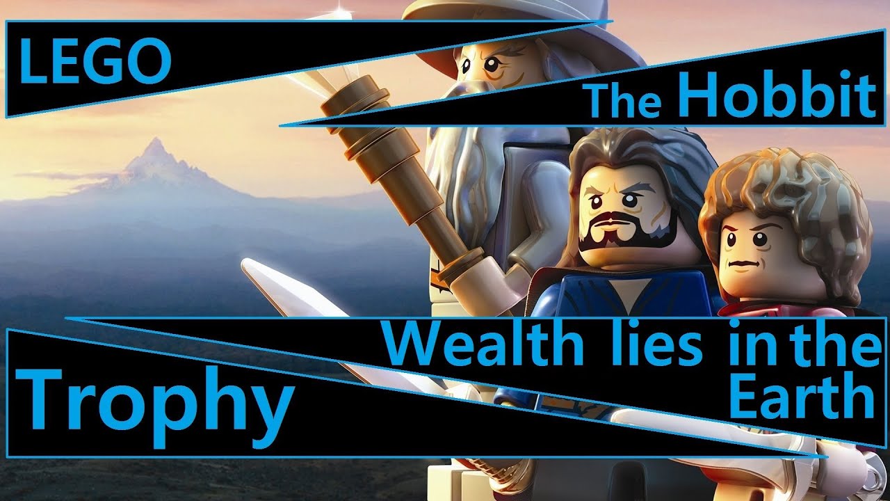 Lego - The Hobbit - Wealth lies in the Earth trophy