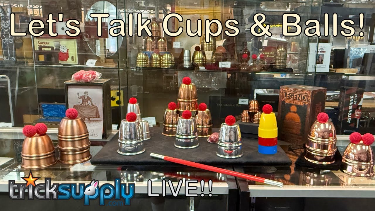 Live Magic Talk: Cups and Balls Breakdown!