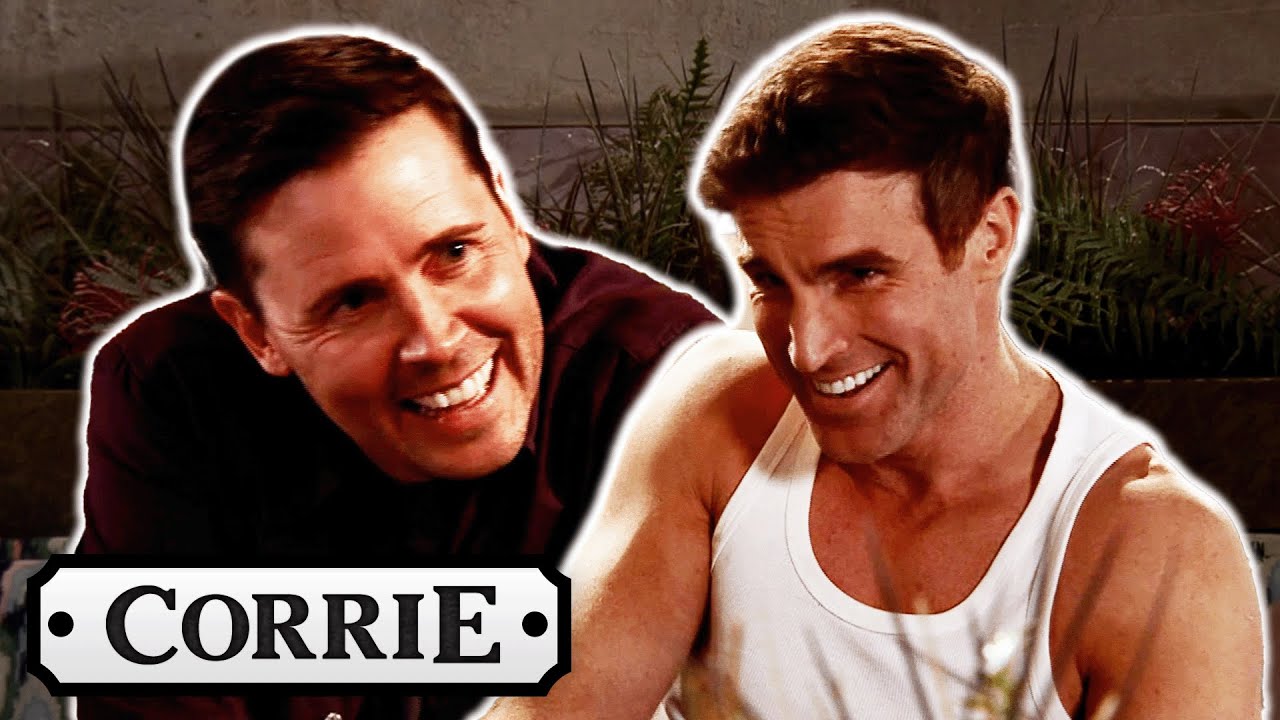 Todd Flirts With Theo | Coronation Street