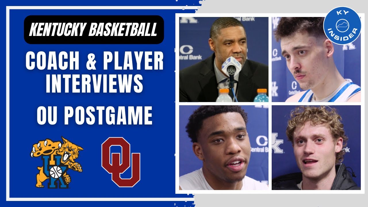 Assistant Jason Hart and Players Recap Kentucky’s Win Over Oklahoma 