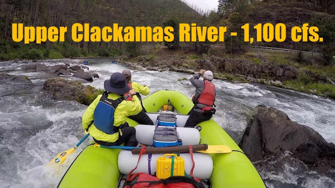 Upper Clackamas River 6-23-24 (1,100 cfs.)