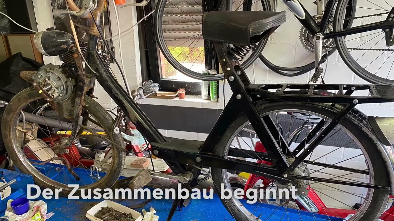 Restauration Velosolex 3800 Baujahr 1968