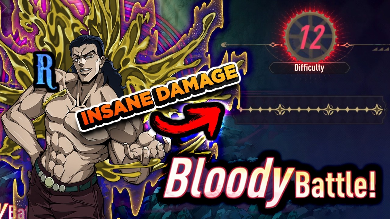 ОН УПРОЩАЕТ ВСЁ! Bloody Battle ТЕХНИКА RUBBER SOUL | Jojo's Bizarre Adventure Golden Spirit