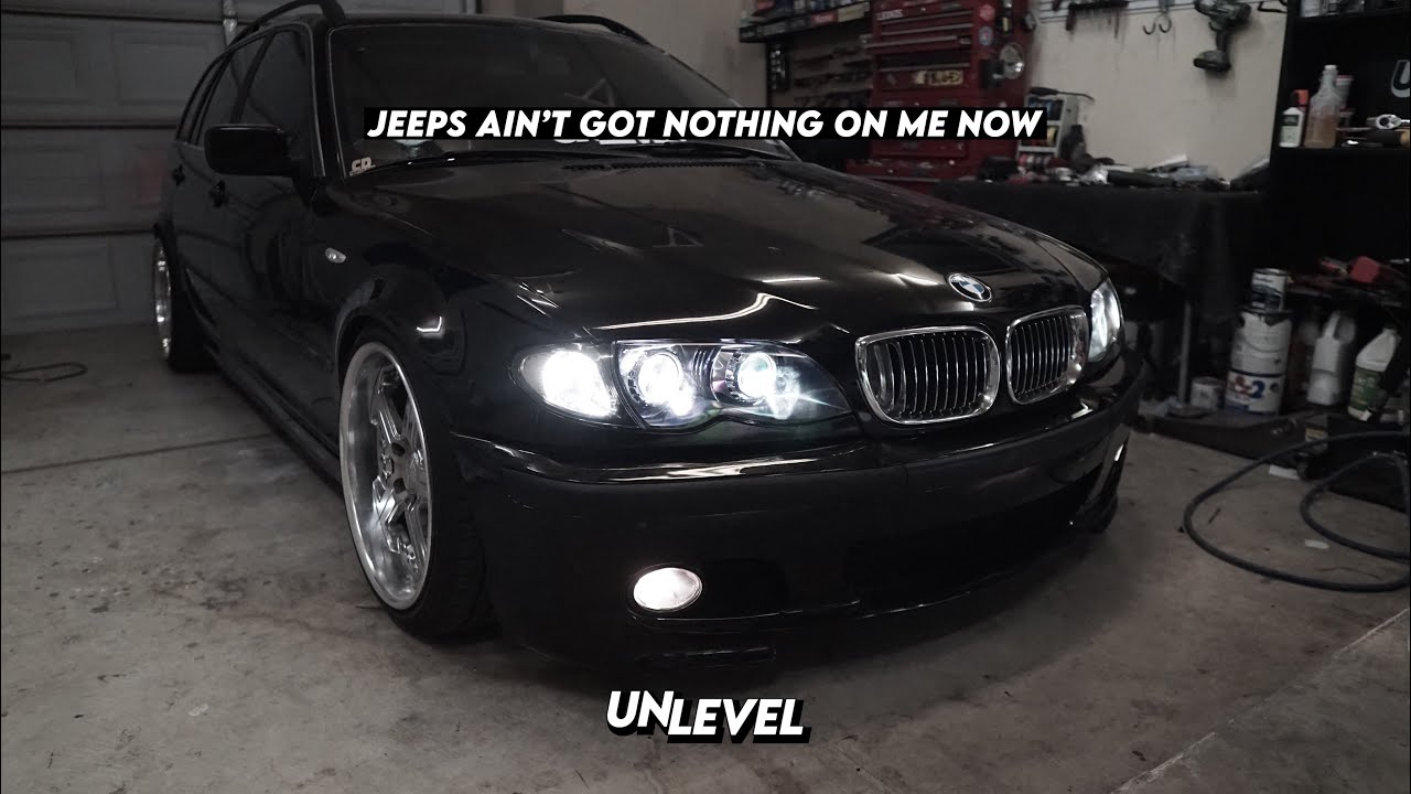 E46 Wagon Headlight Upgrade: Quad Projector Retrofit!