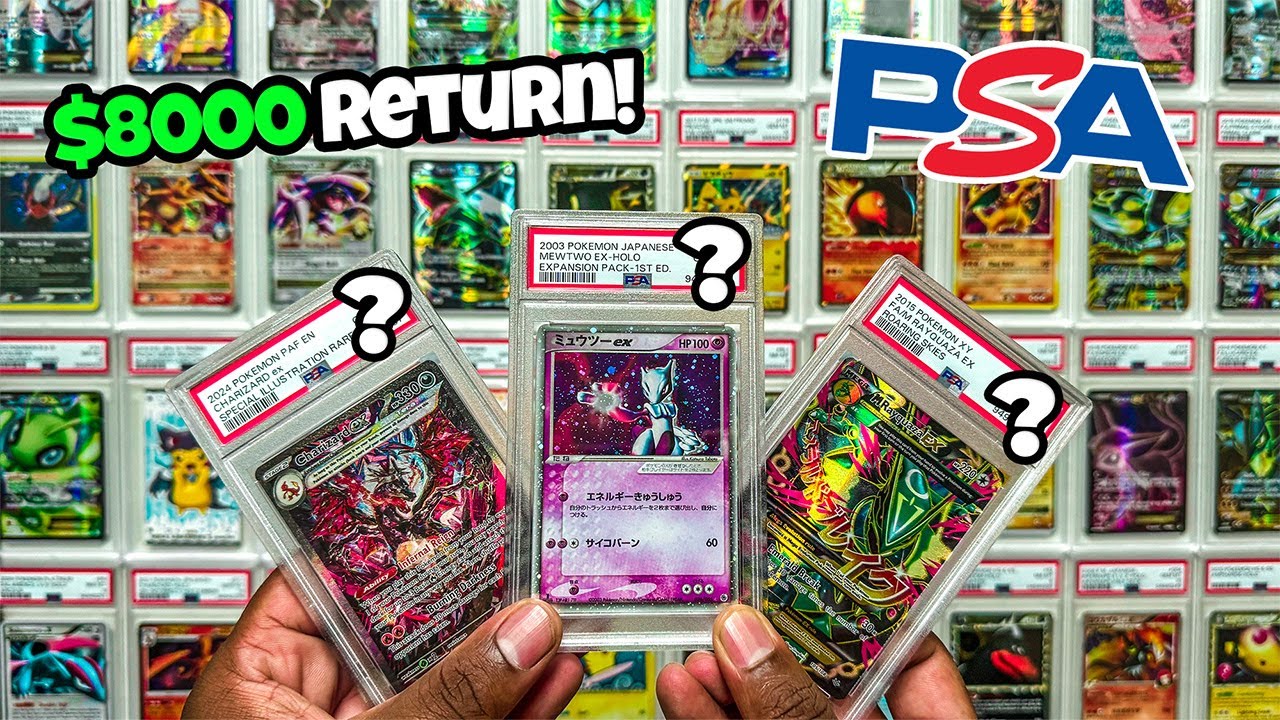 You Won't Believe What's Inside My $8000 Pokemon PSA Graded Return!