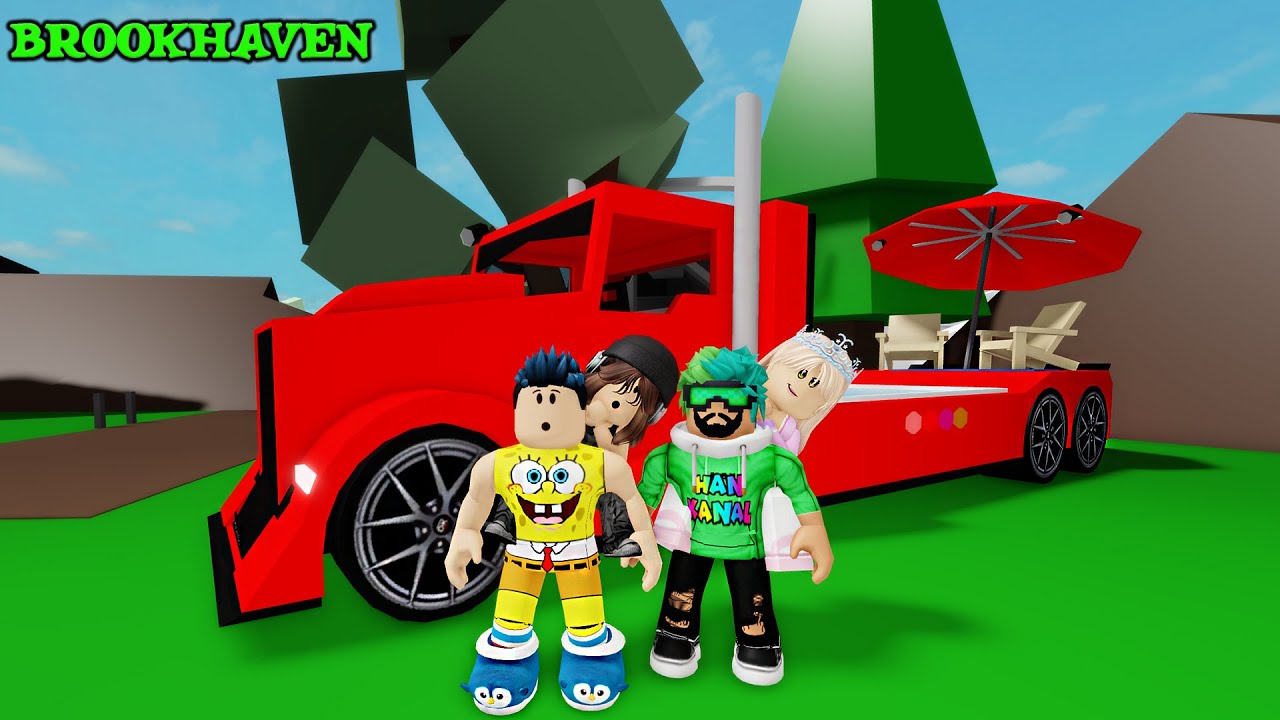 KARAVANDAN TIR YAPTIK GİZEMLİ YOLCULUĞA ÇIKIYORUZ ! ROBLOX BROOKHAVEN RP