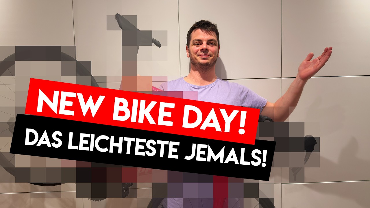 NEW BIKE DAY! Das leichteste, was ich jemals hatte! ICH BIN GEHYPED!!!