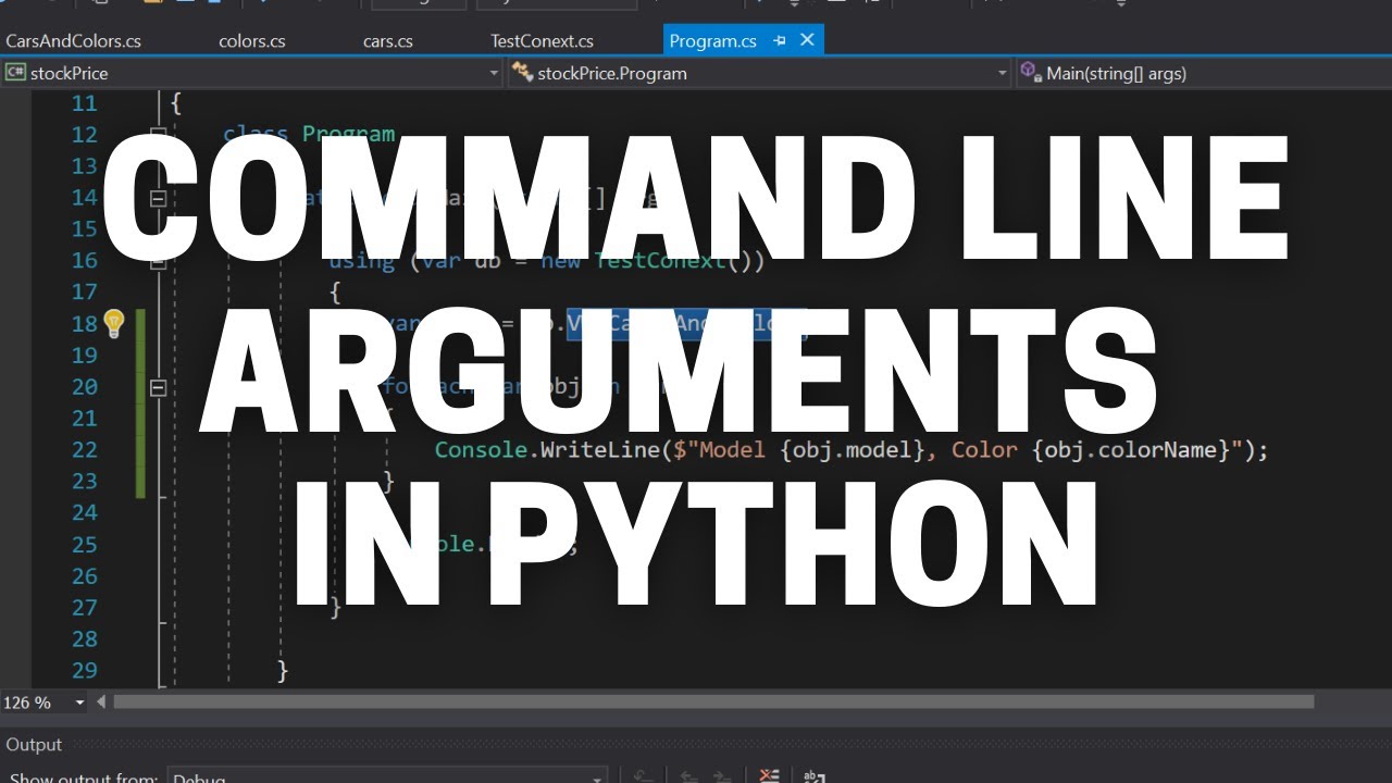 Command Line Arguments in Python - How to Read Command Line Arguments in Python