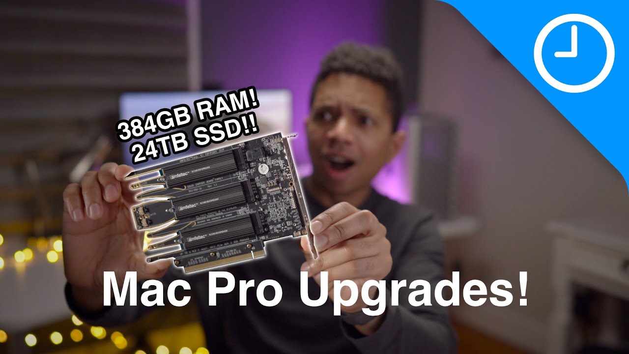Epic Mac Pro! 24TB SSD + 384GB RAM! [Back to the Mac 015]