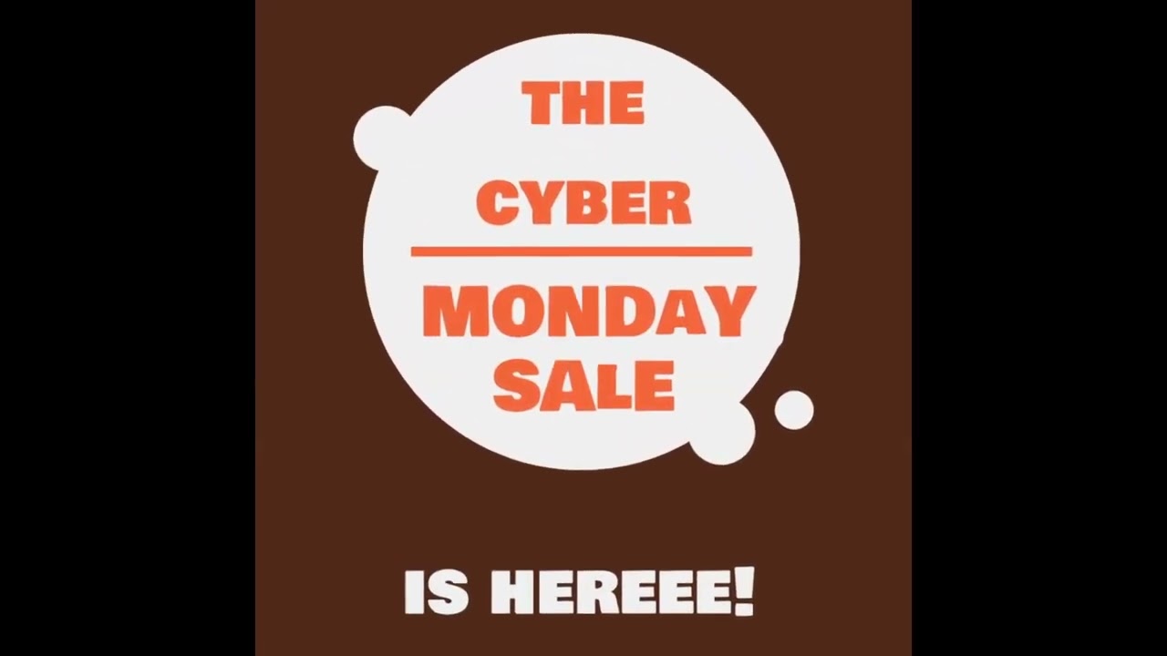 Cyber Monday Sale